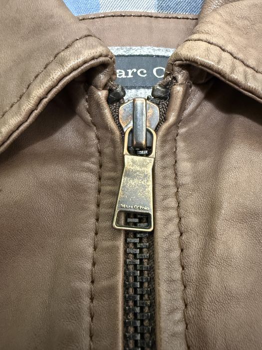 Шкіряна чоловіча куртка Marc O'Polo
