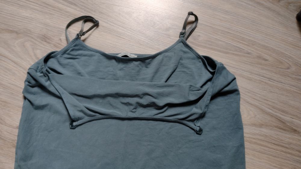 Bluzka na ramiączkach do karmienia piersią rozmiar L