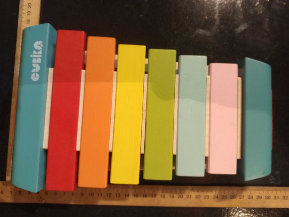 Іграшка Цимбали Ксилофон LKS-12 Cubika (без молоточків).