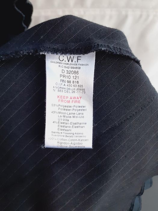 Стильна сукня DKNY (Donna Karan New York) з вовною — Оригінал розмір XS/S