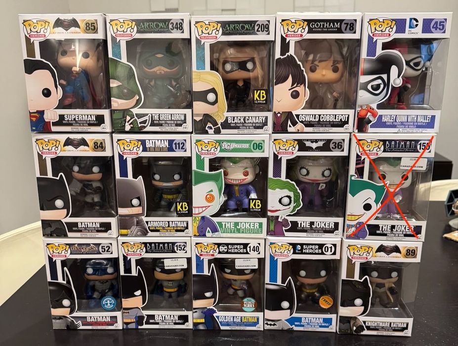 Colecção Funko Pop - Star Wars, Marcel, DC, Disney, Game of Thrones et