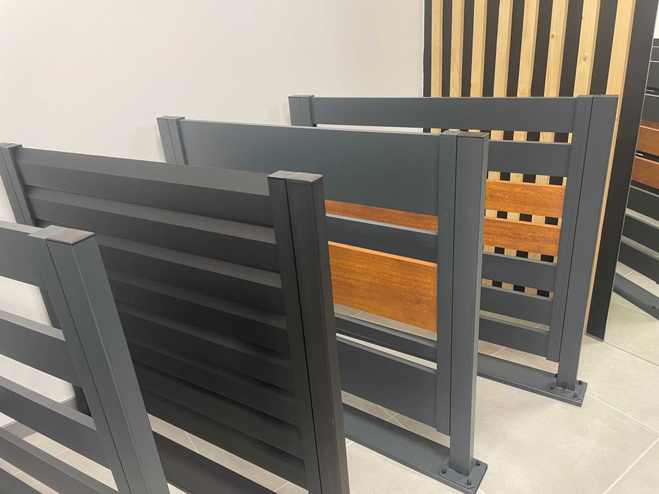 Przęsło aluminiowe ogrodzenia nowe kolory wysyłka