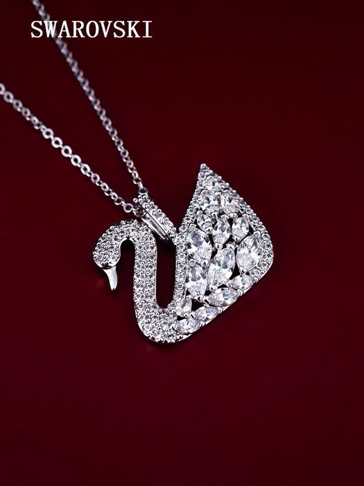 Подвеска Swarovski swan lake / Цепочка, Ланцюжок Swarovski сваровски