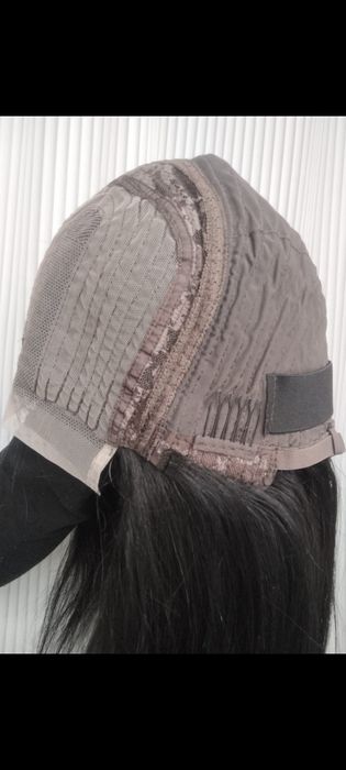 Парик 100%натуральный волос без челки 45см