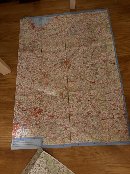 Stare mapy miast i Polski