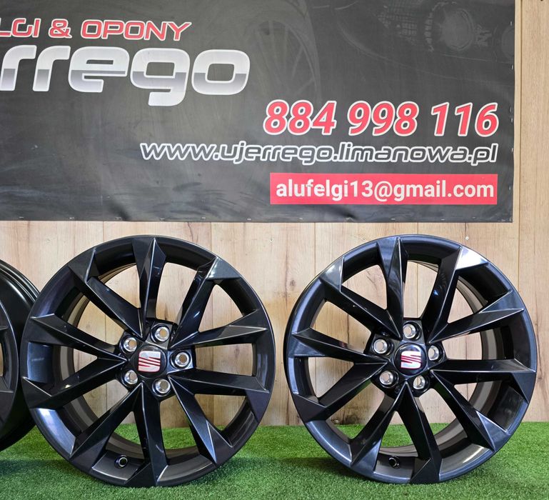 NOWE ALUFELGI SEAT 16x5x100 - Arona,Cordoba,Ibiza,Toledo