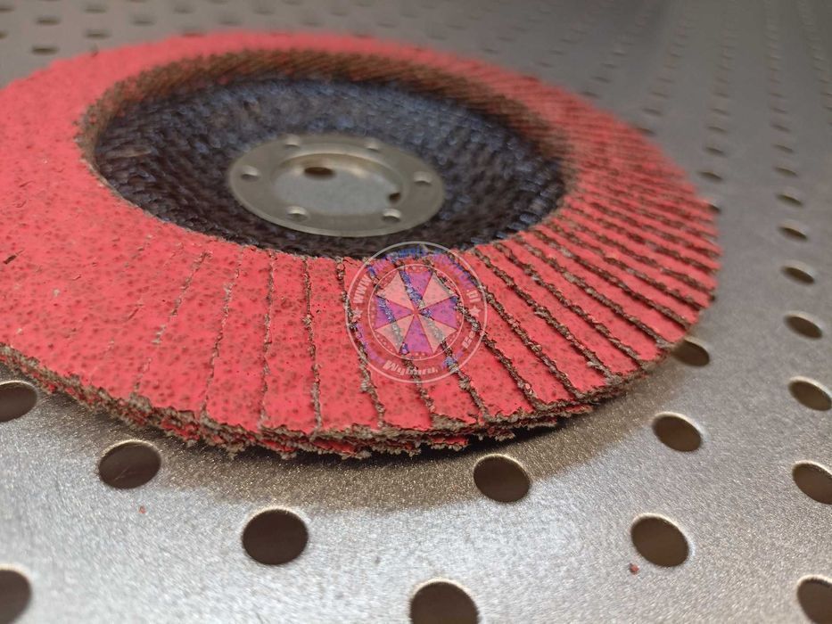 100 szuk Tarcza Listkowa Ceramiczna 125mm P40 FELMAN Ceramic RED lamelka tarcza listkowa 125 tarcza lamelkowa 125  tarcza listkowa do drewna