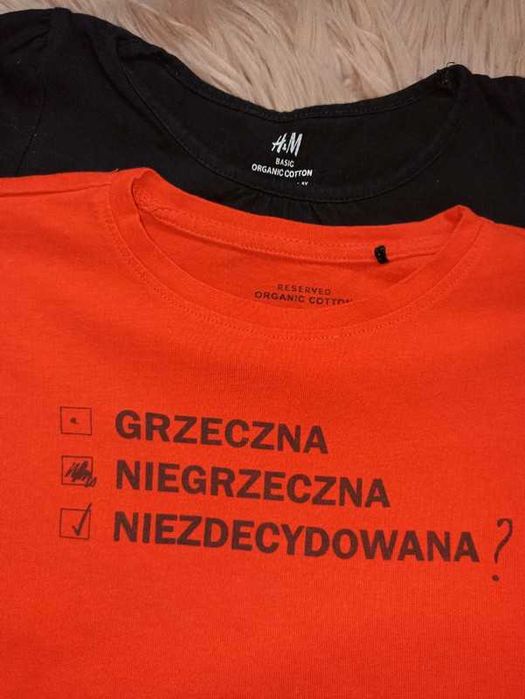 Koszulki T-shirty Reserved i H&M