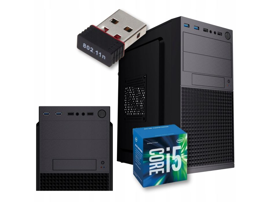komputer stacjonarny pix baseoffice v3 i5 16gb ddr3 ssd1tb win10 pro