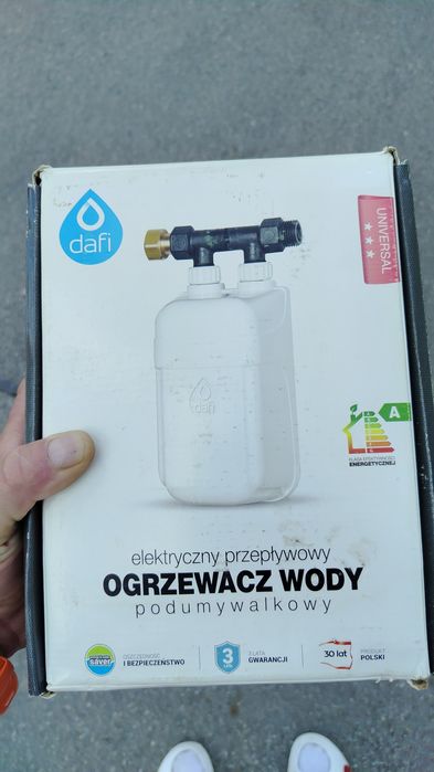 Przepływowy podgrzewacz wody