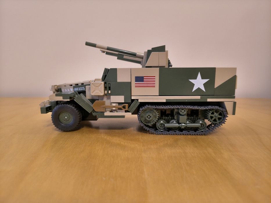 Klocki Cobi 2535 - niszczyciel czołgów M3 Gun Motor Carriage