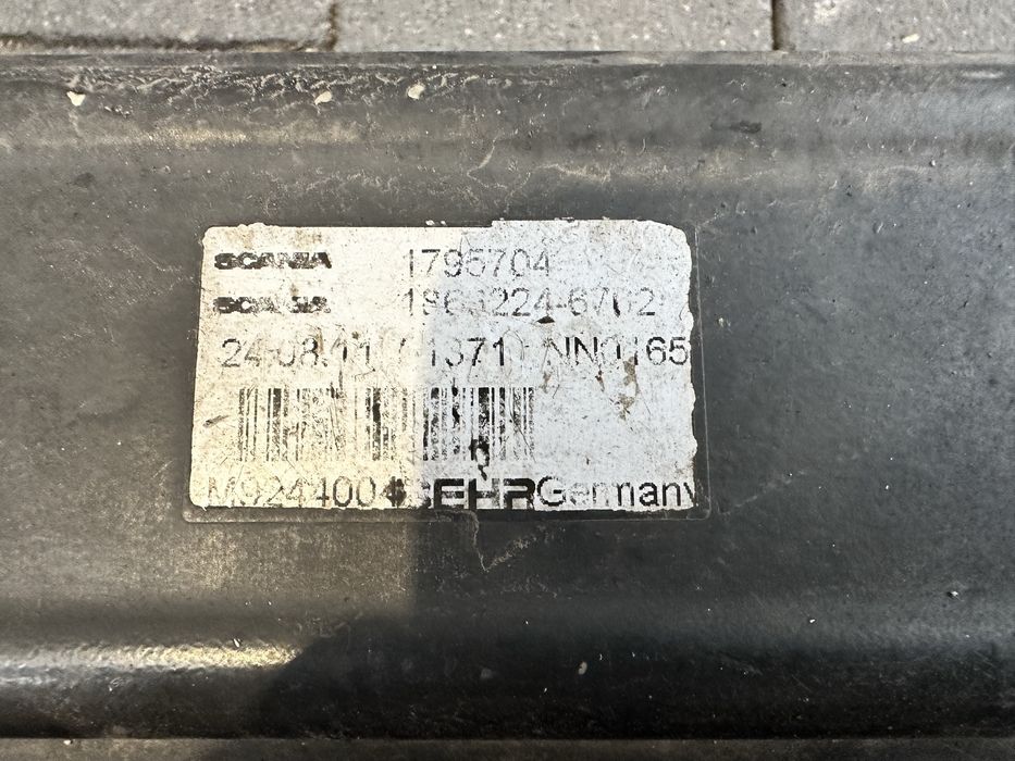 Recyrkulator spalin chłodnica recyrkulacji Scania Euro 5  Euro 6