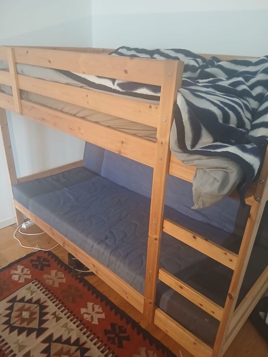 Cama beliche madeira