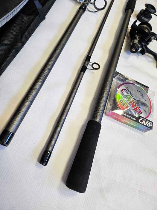 2 nowe zestawy karpiowe 360 cm 68-180 g + KOŁOWROTKI 250 zł