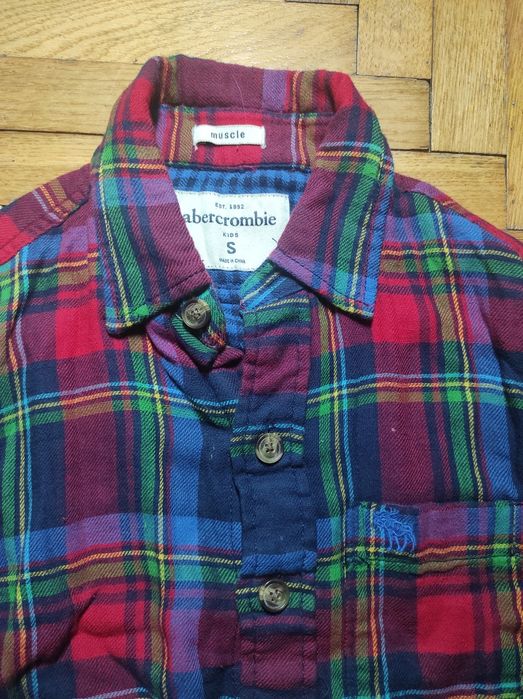 Koszula krata Abercrombie kids