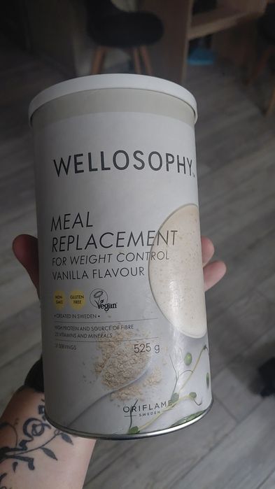 Wellosophy Meal Replacement (Oriflame) – Koktajl Waniliowy 525g