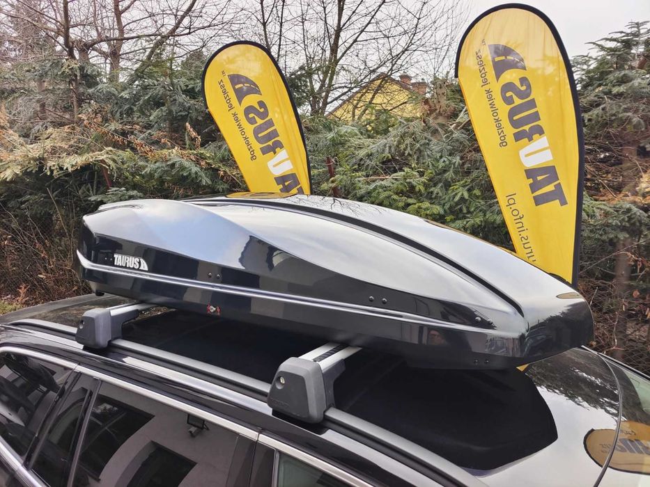 Box dachowy Taurus Strike 480 Czarny połysk fv gw wysyłka gratis