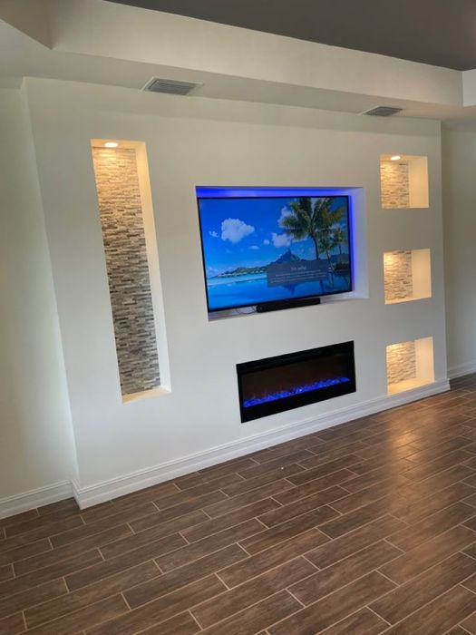 Serviços de pladur e eletricidade remodelações simples