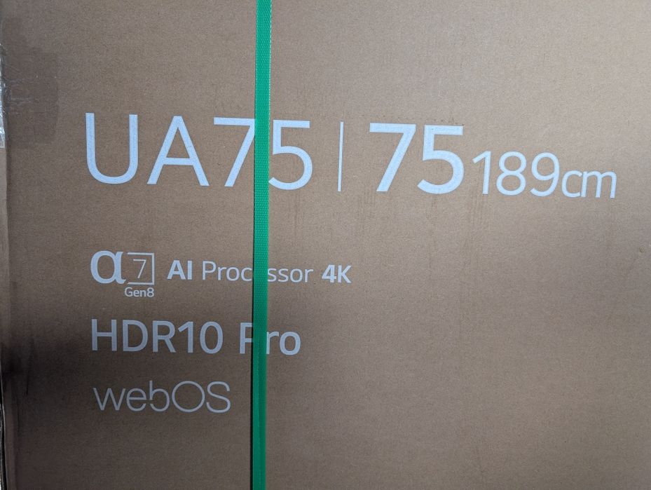 Smart TV LG - LED - 75" - Selada com garantia