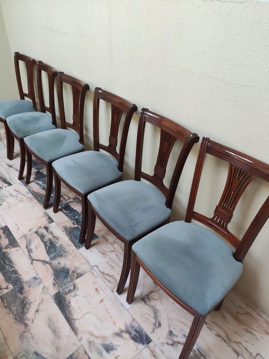 Vendo 6 cadeiras estilo Luís Filipe em cerejeira