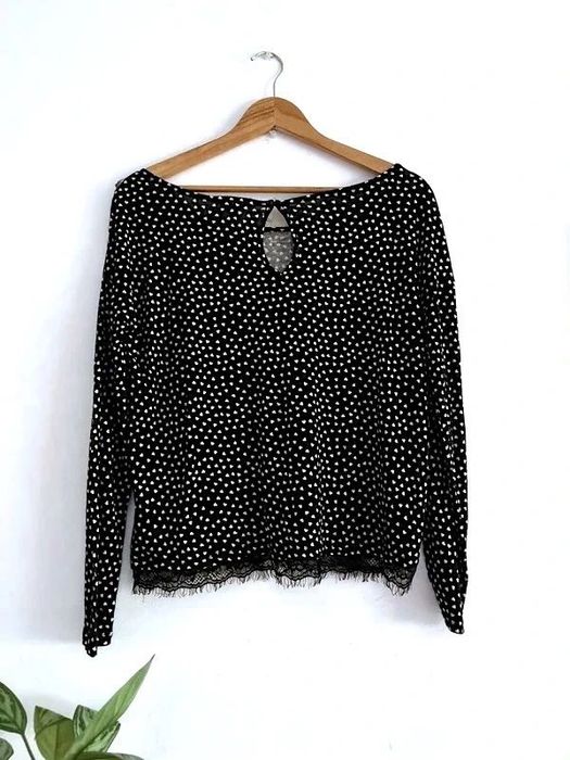 Camisola Springfield Preta Corações Brancos