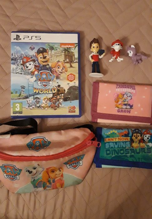 Ps5 Gra Psi Patrol + figurki, portfele, torebka Gratisy, fiWorld
