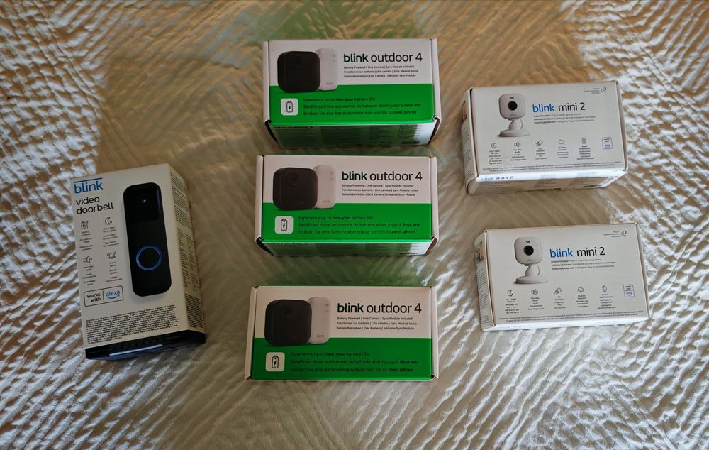 Câmera Blink Video Doorbell em Caixa NOVO SELADO
