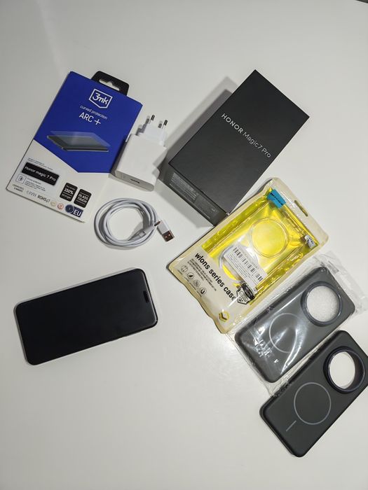 Honor Magic 7 Pro 12/512 Global Black z większą baterią