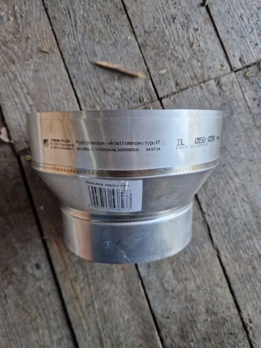 Części kominowe kolanka , przedłużki,czapy , radiatory itp
