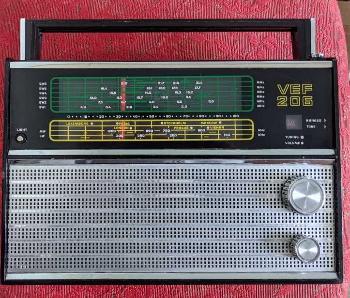 Экспортный рабочий VEF 206 с БП