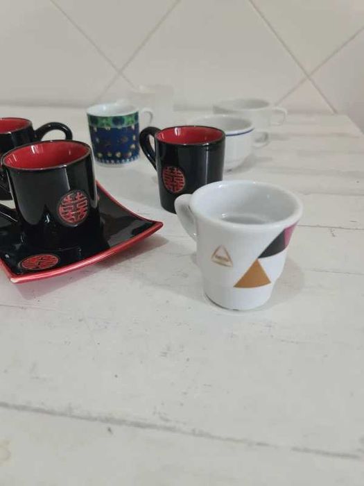 Conjunto Coleção de Chávenas de Café435433543482091521