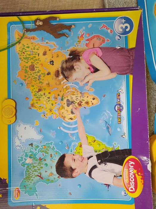 Dumel Discovery mapa zawierzęta świata