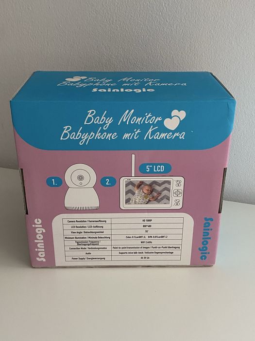 Elektroniczna niania Sainlogic S-M1 5” LCD 1080p NOWA
