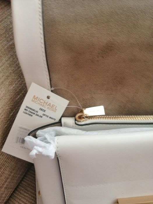 Mala original Michael Kors branco