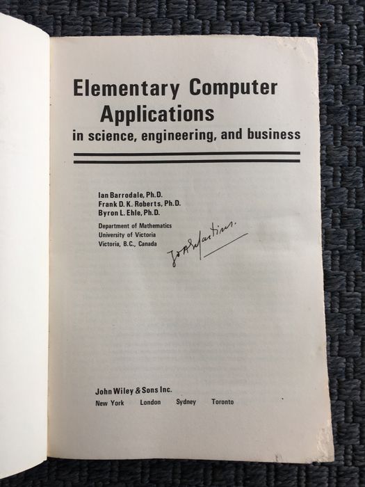 Elementary Computer Applications64738490612995121