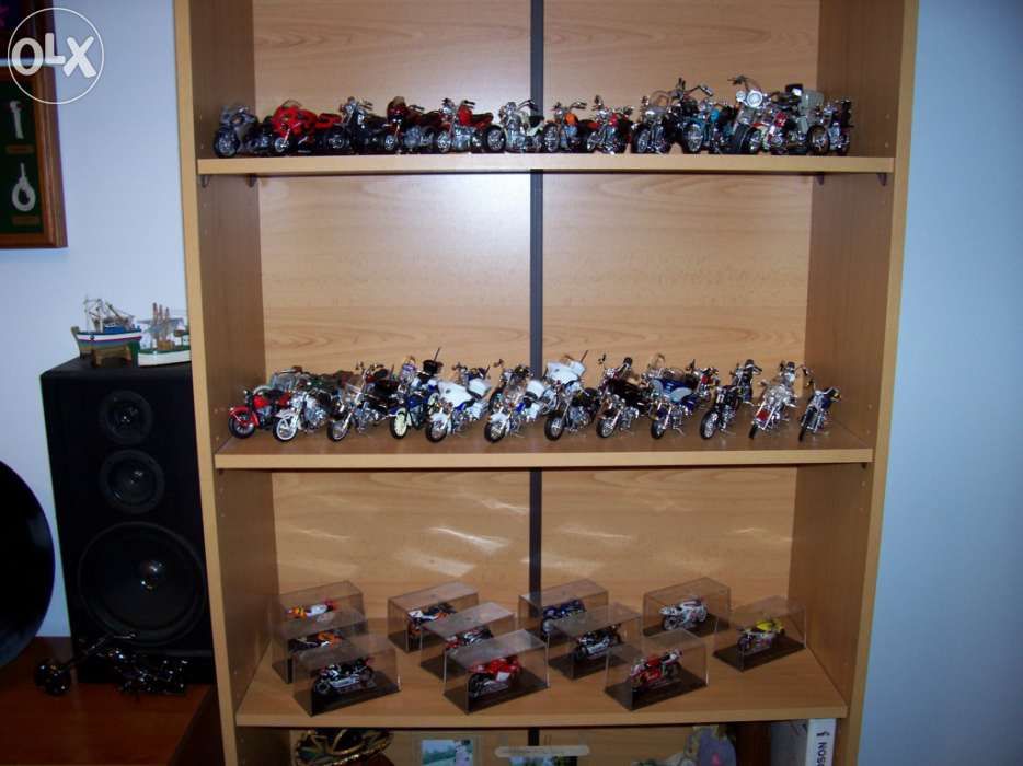 Colecção miniaturas motas