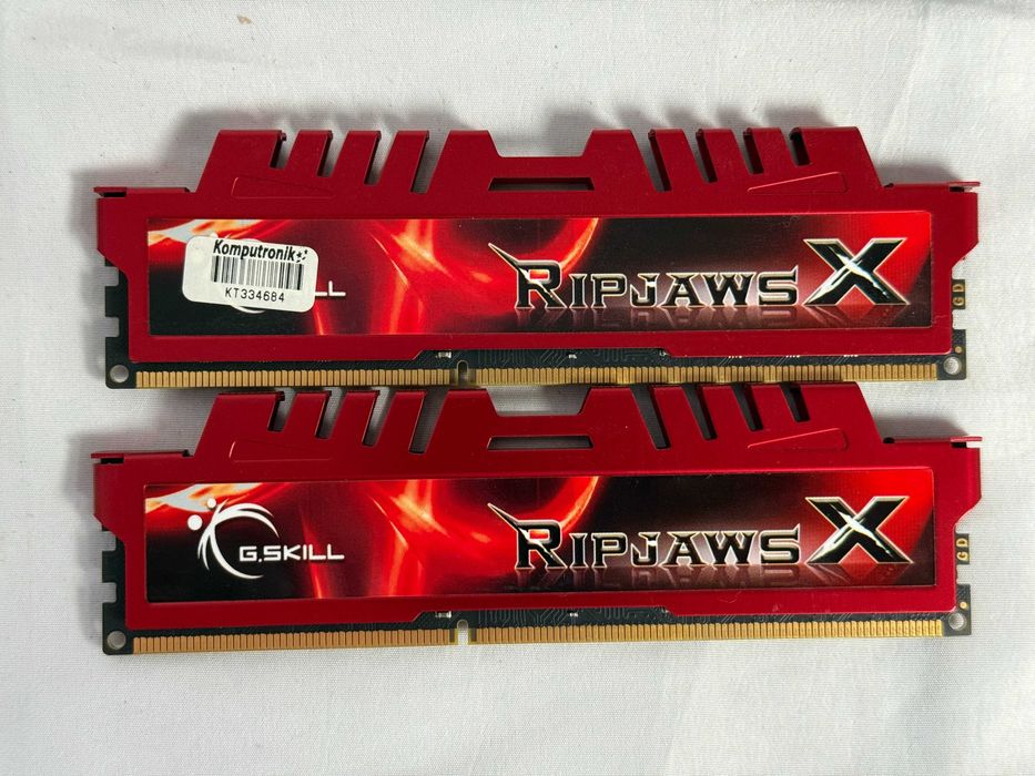 Pamięć RAM DDR3 G.SKILL RipjawsX 2x4GB 8GB 1600MHz