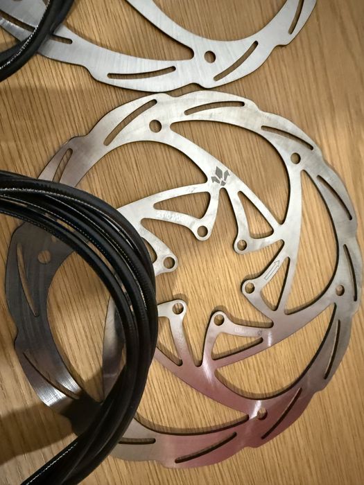 Par travoes Formula Cura com discos e adaptadores