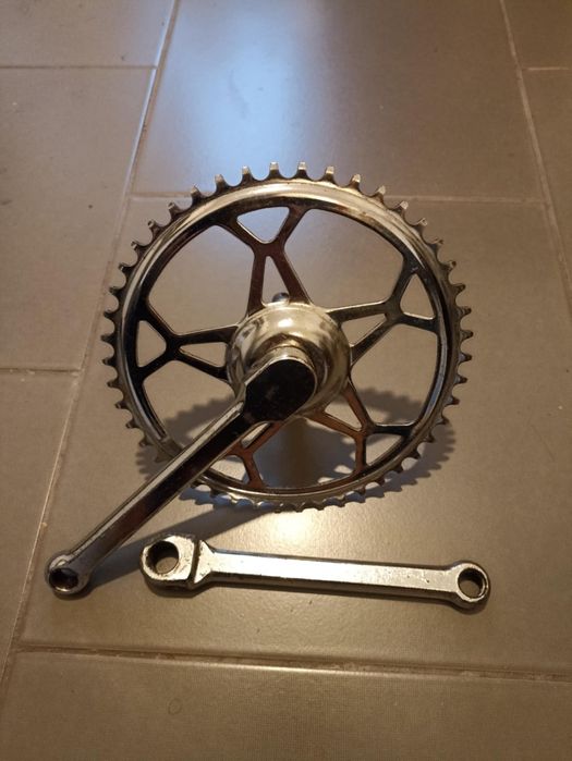 Części korba Romet Wigry jubilat flaming PRL