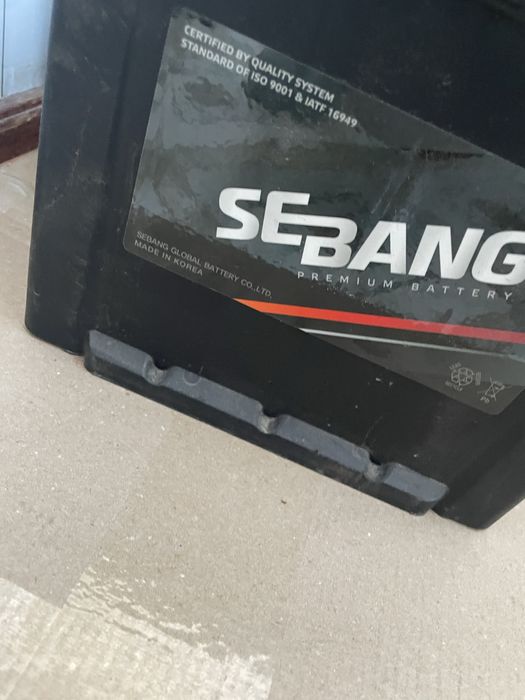 Аккумулятор 12v/60Ah б/у в хорошем состоянии