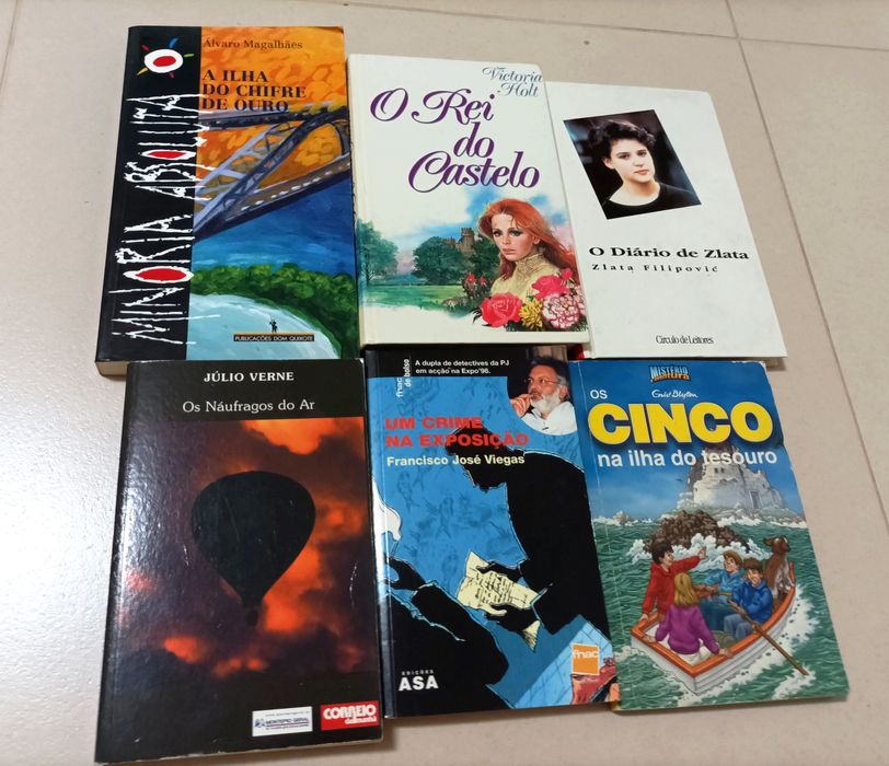 Livros Juvenis - Os Cinco / Os Sete