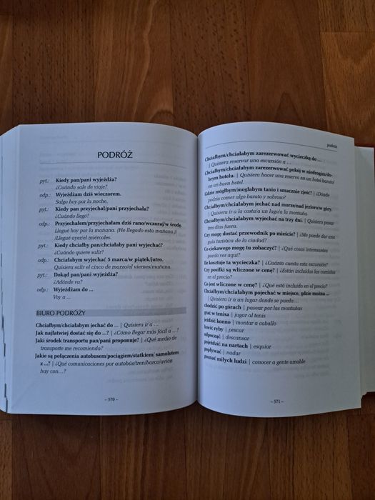 Słownik Hiszpańsko-Polski Polsko-Hiszpański + Rozmówki + Gramatyka