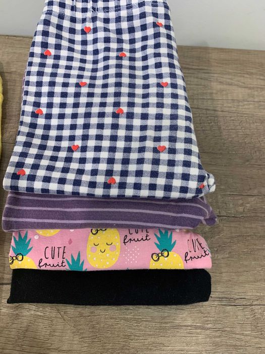 Zestaw 9 spodni (3 x jeans), r. 92-98