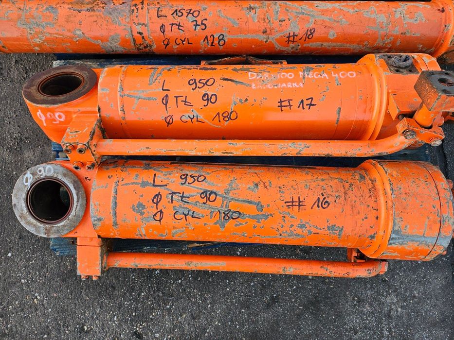 siłownik hydrauliczny do koparki używany