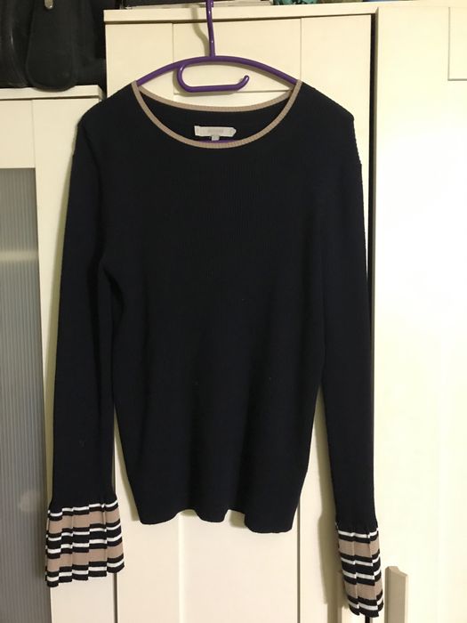 Sweter Hobbs granatowy