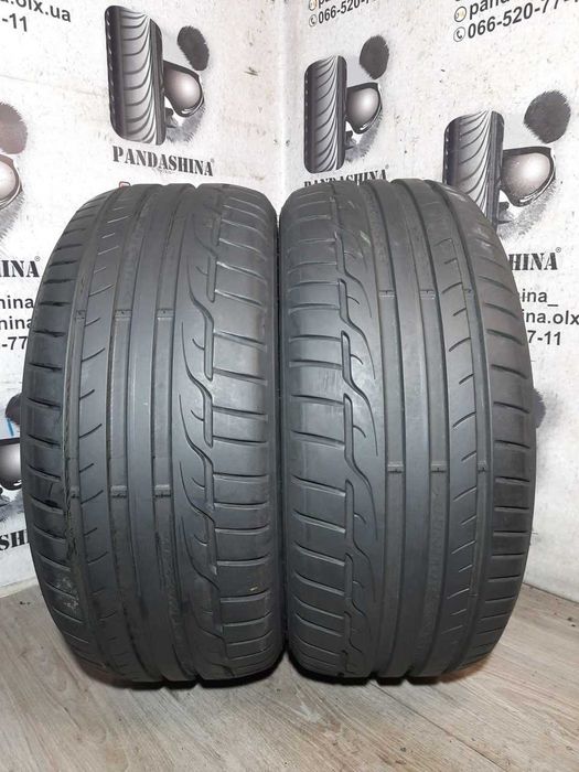 Шини 7мм 225/45 R17 DUNLOP SportMaxx RT б/у літо склад