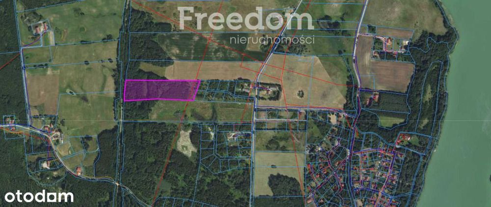 Urokliwa działka 2,24ha ok.jez.Narie Warmia Mazury