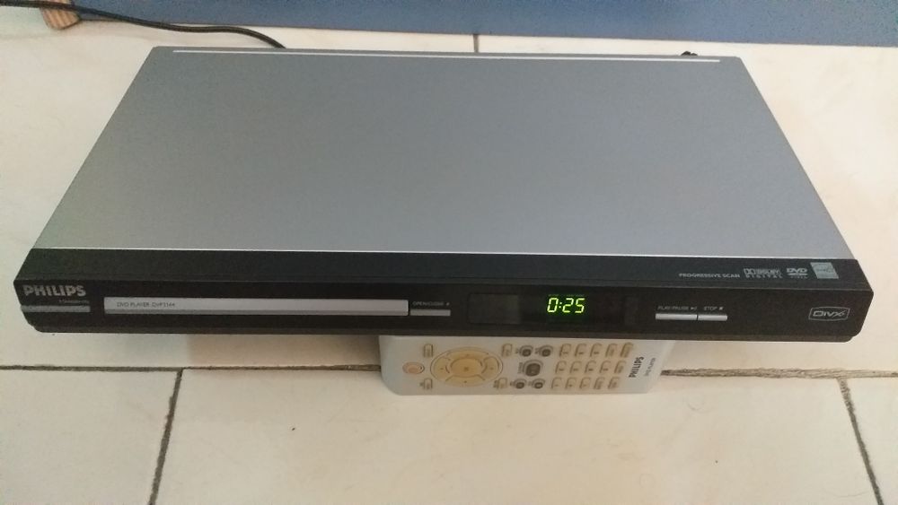 Leitor DVDs Philips Divx