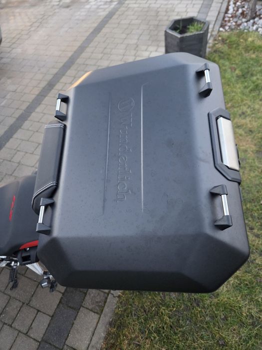 Kufer centralny motocyklowy BMW Wunderlich X Case 48 stan jak nowy  gw