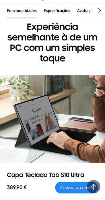 Samsung Teclado Galaxy Cover Slim S9 Ultra/S9 Ultra 5G/ S10 ultra 5G